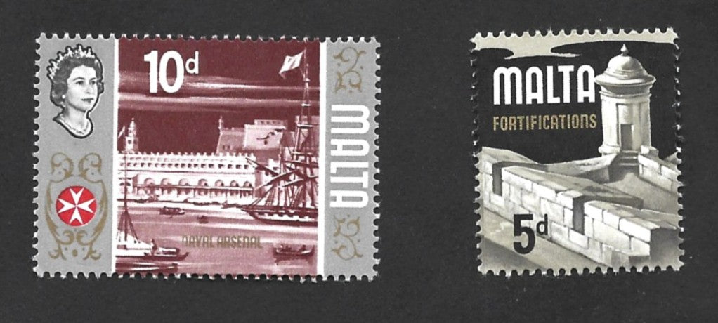 MALTA DEFINITIVE SET 1965