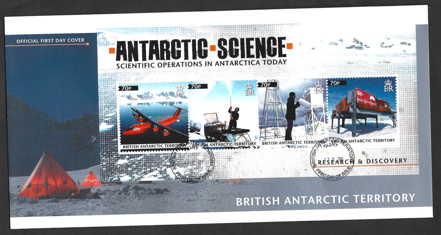 BRITISH ANTARCTIC TERRITORY ANTARCTIC SCIENCE 2011