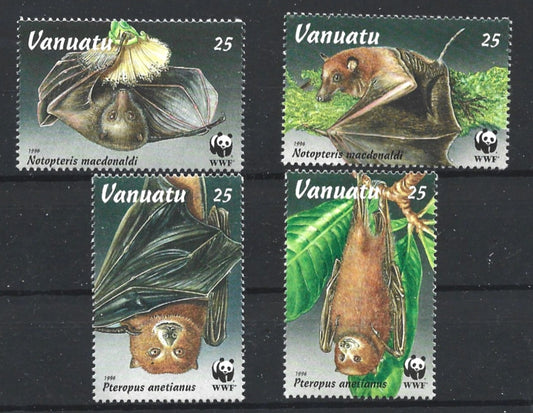 VANUATU WWF BAT SET 1996