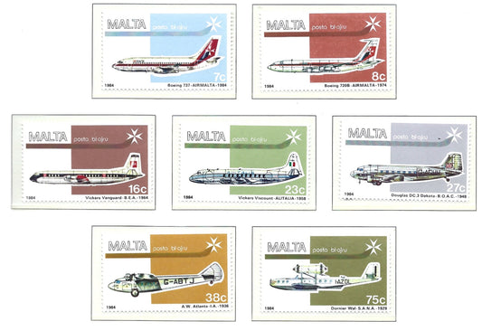 MALTA AIRCRAFT 1984
