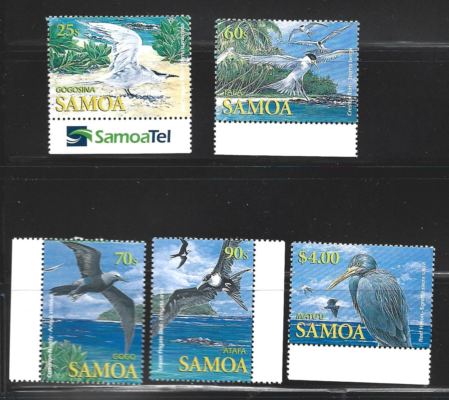 SAMOA     SEA BIRDS SET   2004