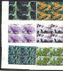TUVALU   CORALS  COMPLETE SET  BLOCKS OF FOUR  2006