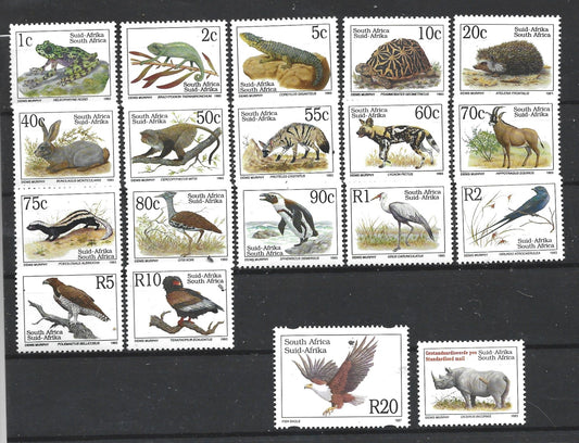 SOUTH AFRICA   ANIMALS/BIRDS  TYPE 1   1993