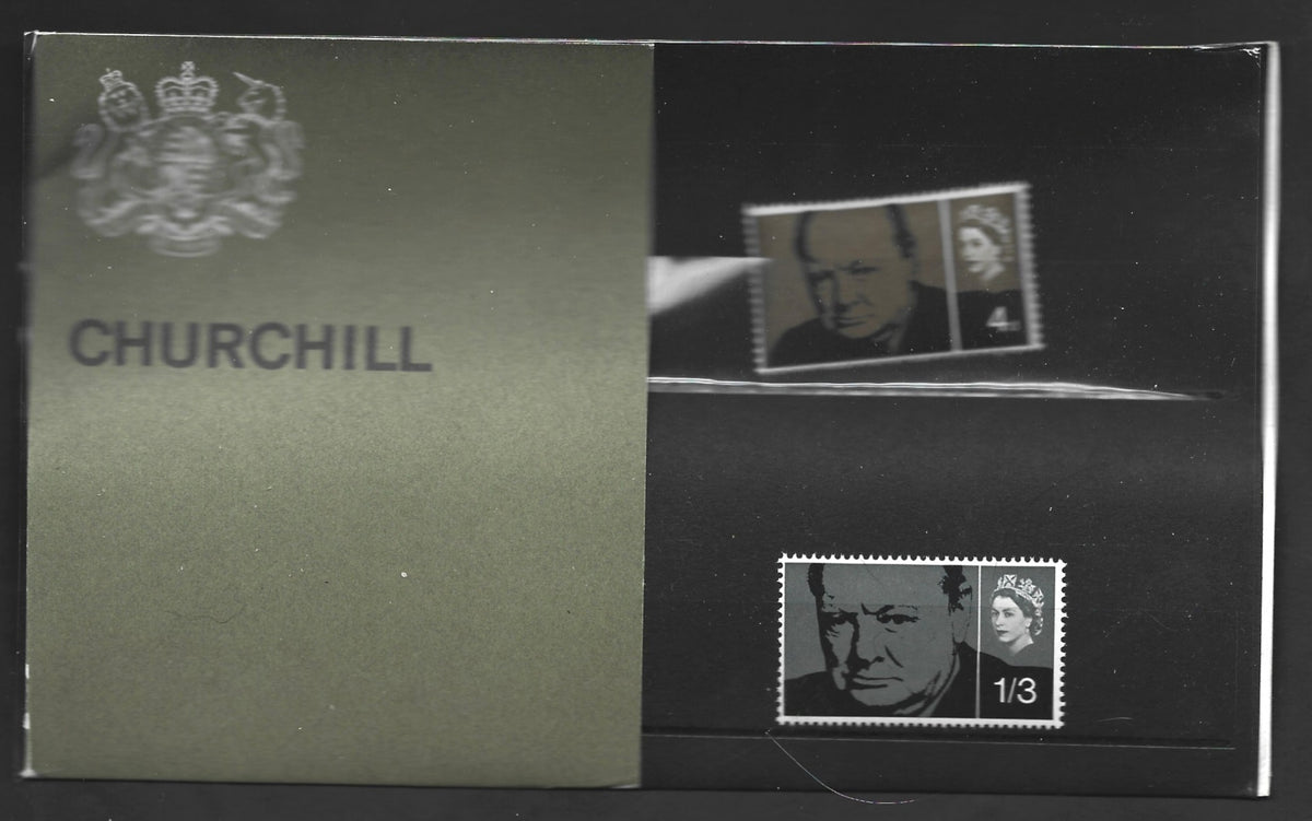 BRITAIN  PRESENTATION PACK    CHURCHILL  (ORDINARY)   1965