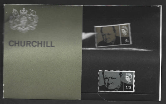 BRITAIN  PRESENTATION PACK    CHURCHILL  (ORDINARY)   1965