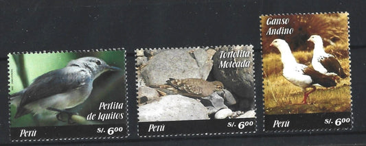 PERU 2006 BIRDS VALUABLE SET